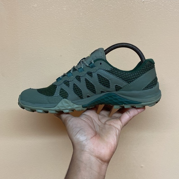 Merrell Vibram Siren 3 Aerosport Trail Running Sneakers “Dark Sage Green” - Picture 5 of 17
